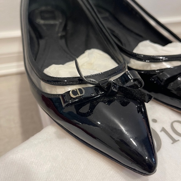 DIOR Patent Ballerina Flats - Picture 2 of 7
